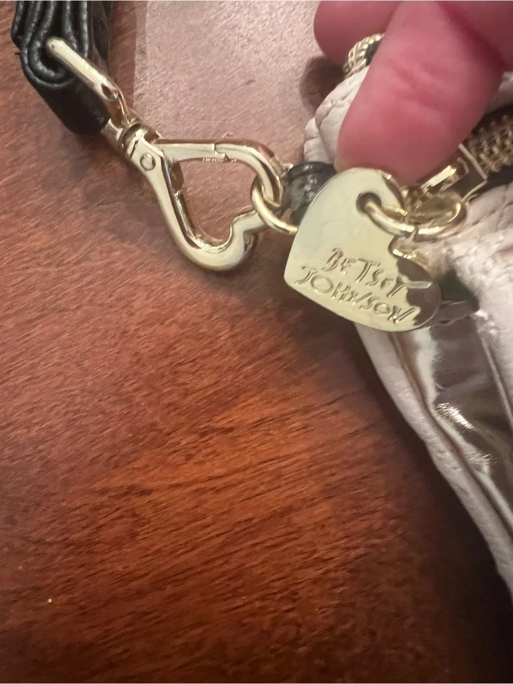 Betsey Johnson stylish cream